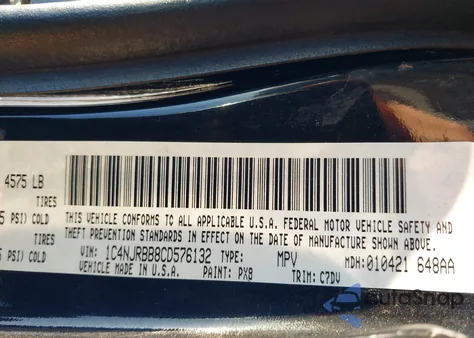 2012 Jeep Patriot Sport z USA, uszkodzony, nr VIN 1C4NJRBB8CD576132